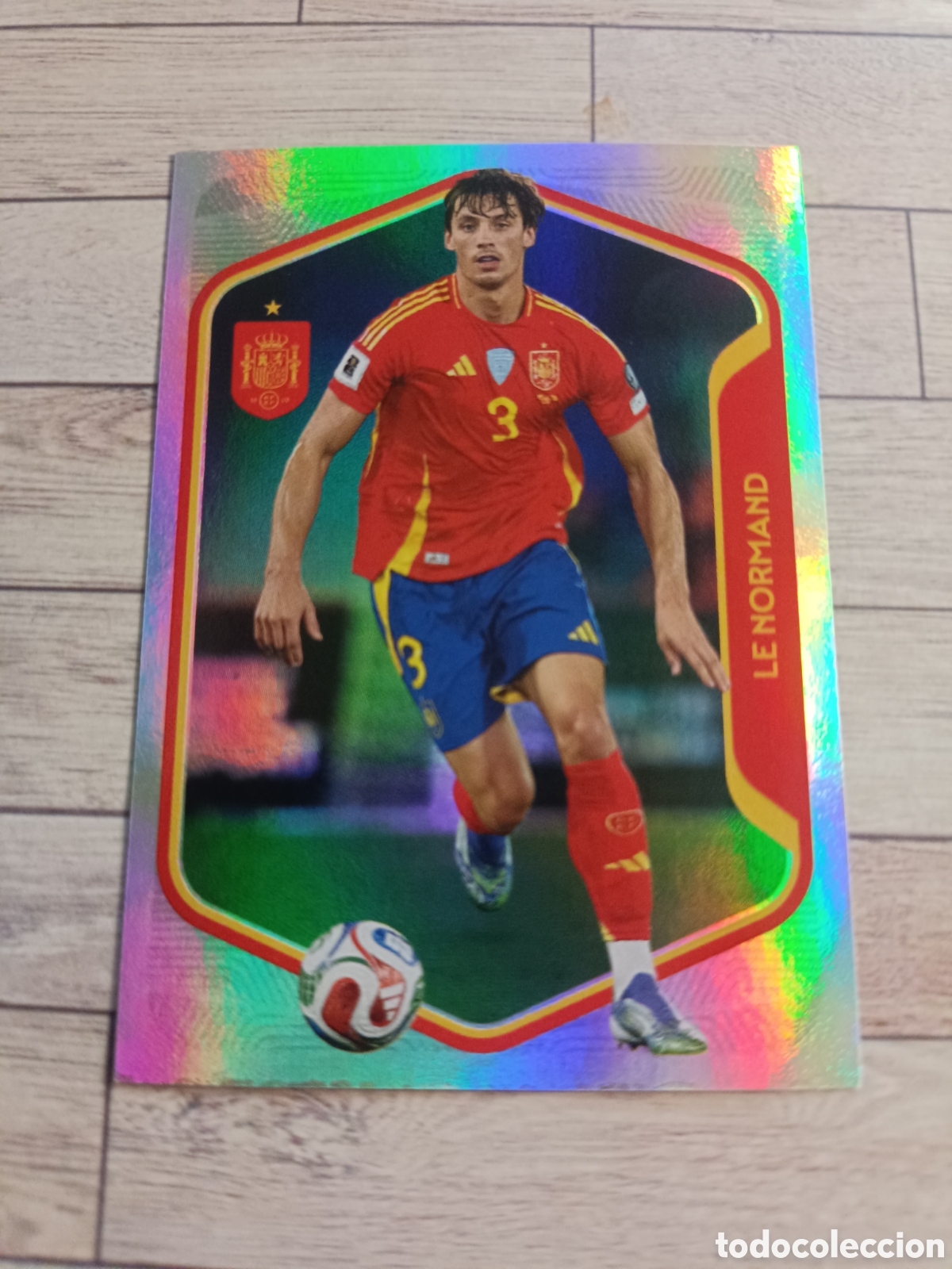 Cromos de F&uacute;tbol: 26 LE NORMAND SELECCION ESPA&Ntilde;OLA ESPA&Ntilde;A MUNDIAL CARREFOUR 26 PANINI 2026