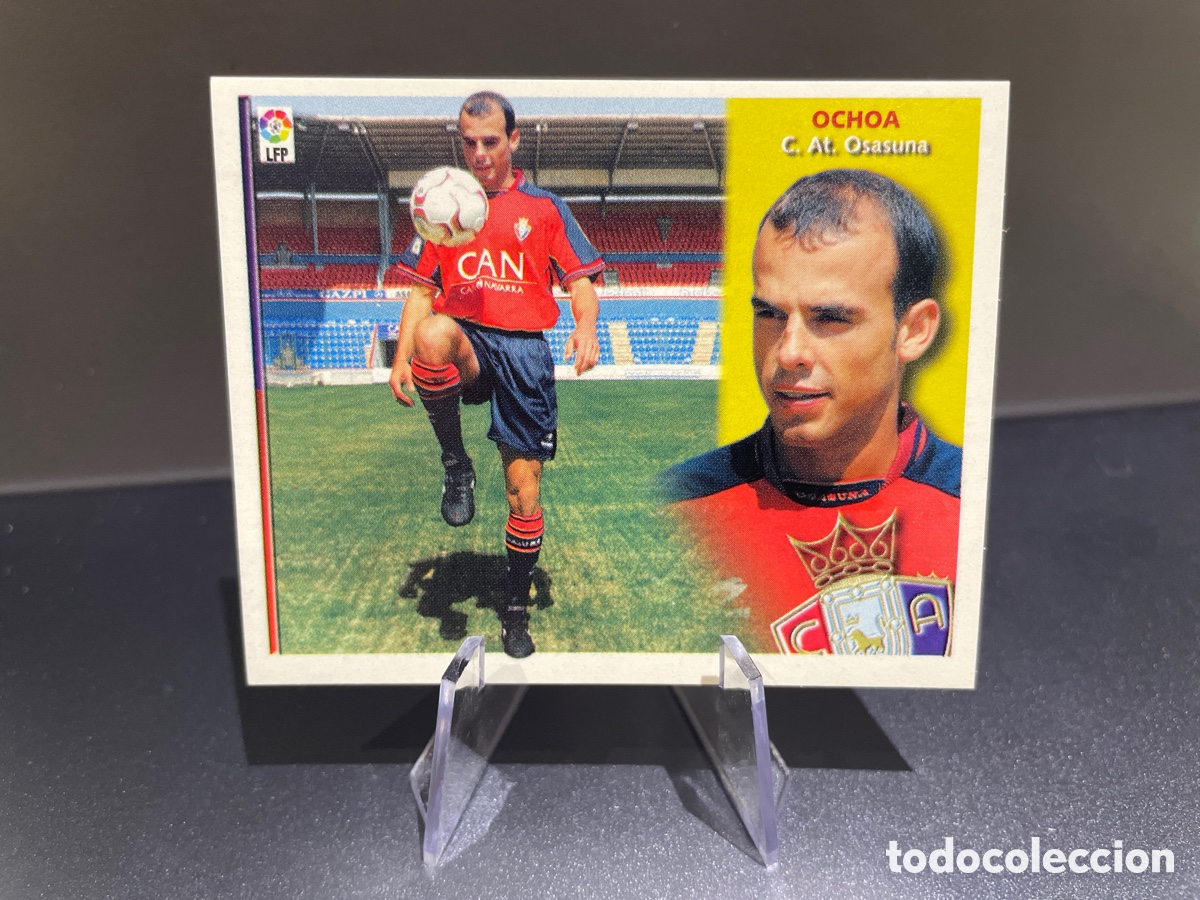 Figurine di Calcio: Ochoa coloca Liga Este 2002-03 2002 2003 Osasuna perfecto estado