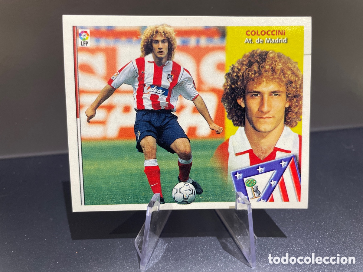 Cartes &agrave; collectionner de Football: Coloccini Liga Este 2002-03 2002 2003 Atletico de Madrid perfecto estado