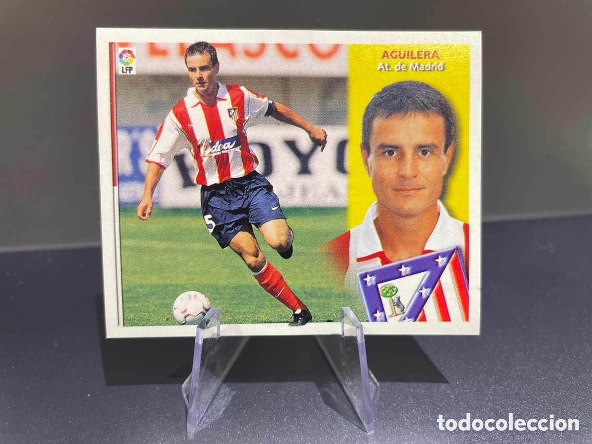 Cartes &agrave; collectionner de Football: Aguilera Liga Este 2002-03 2002 2003 Atletico de Madrid perfecto estado