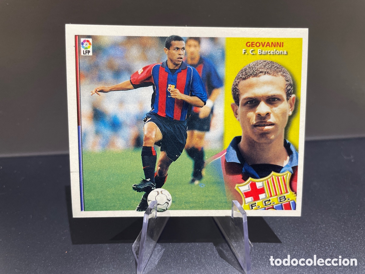 Cromos de F&uacute;tbol: Geovanni Liga Este 2002-03 2002 2003 FC Barcelona