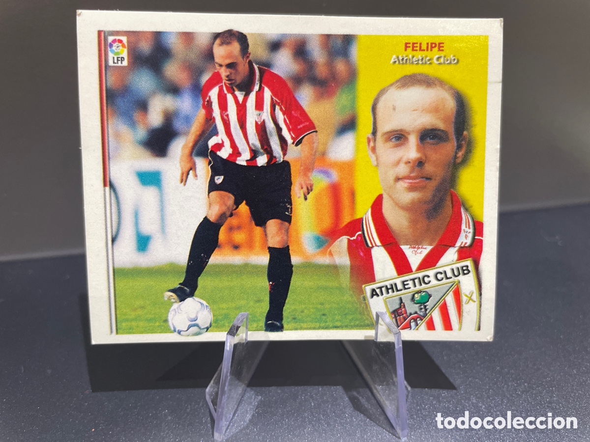 Cromos de F&uacute;tbol: Felipe Liga Este 2002-03 2002 2003 Athletic de Bilbao perfecto estado