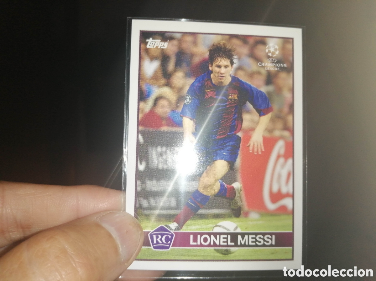 Cromos de F&uacute;tbol: Cromo Messi topps now 2004