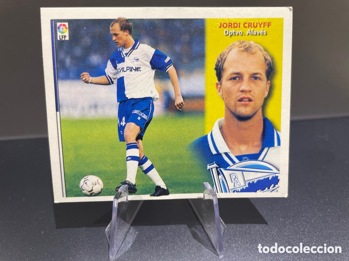 Cromos de F&uacute;tbol: Jordi Cruyff Liga Este 2002-03 2002 2003 Alaves