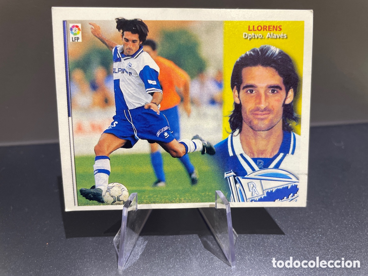 Cromos de F&uacute;tbol: Llorens Liga Este 2002-03 2002 2003 Alaves perfecto estado
