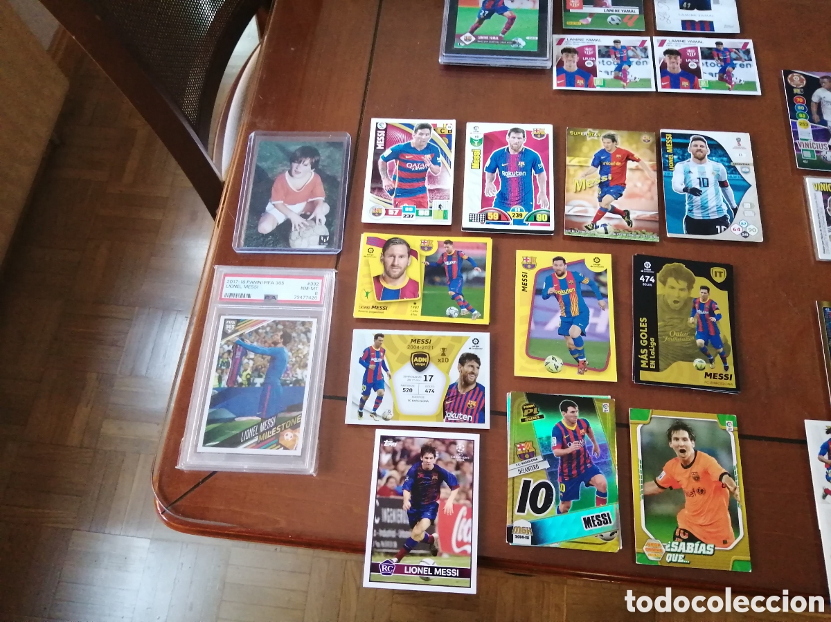 Cromos de F&uacute;tbol: Lote cromos leo Messi selectos