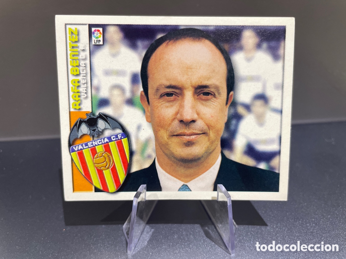 Cromos de F&uacute;tbol: Rafa Ben&iacute;tez Liga Este 2002-03 2002 2003 Valencia perfecto estado