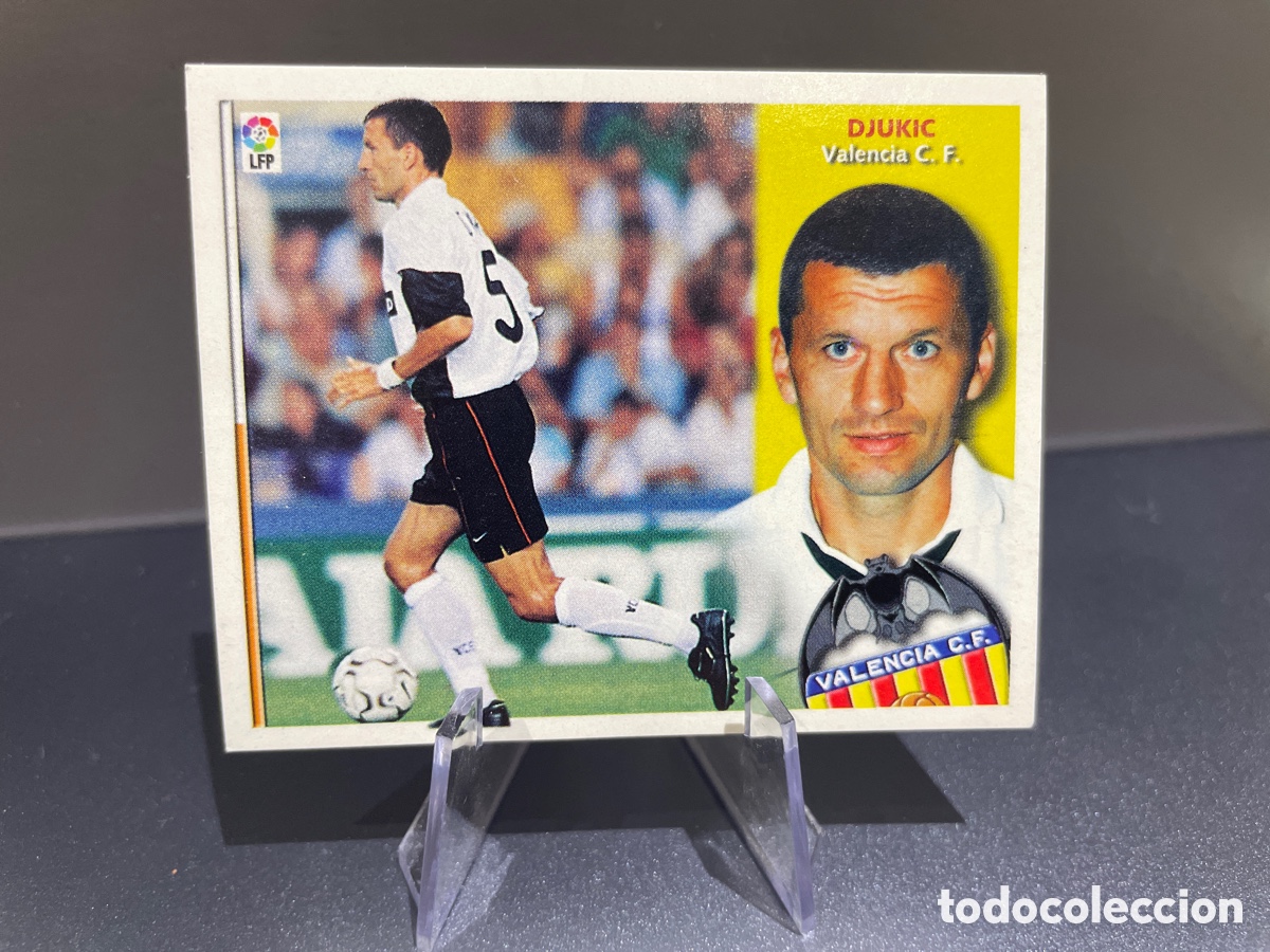 Cromos de F&uacute;tbol: Djukic Liga Este 2002-03 2002 2003 Valencia perfecto estado