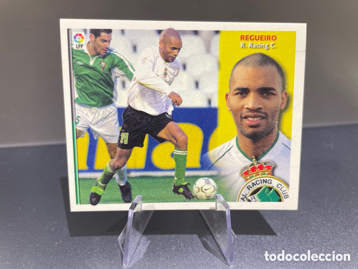 Cromos de F&uacute;tbol: Regueiro Liga Este 2002-03 2002 2003 Racing de Santander perfecto estado