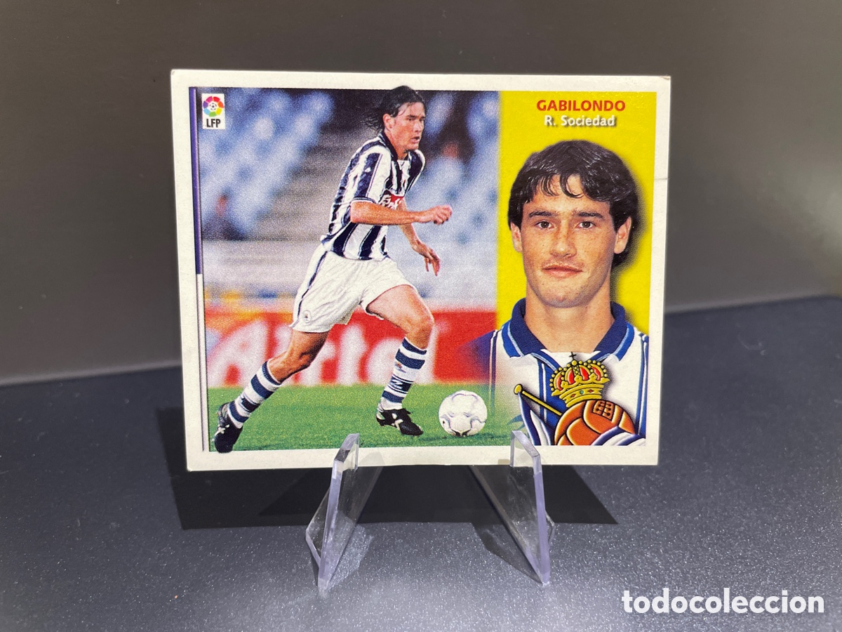 Cromos de F&uacute;tbol: Gabilondo Liga Este 2002-03 2002 2003 Real Sociedad perfecto estado