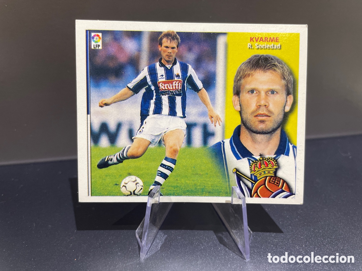 Cromos de F&uacute;tbol: Kvarme Liga Este 2002-03 2002 2003 Real Sociedad perfecto estado