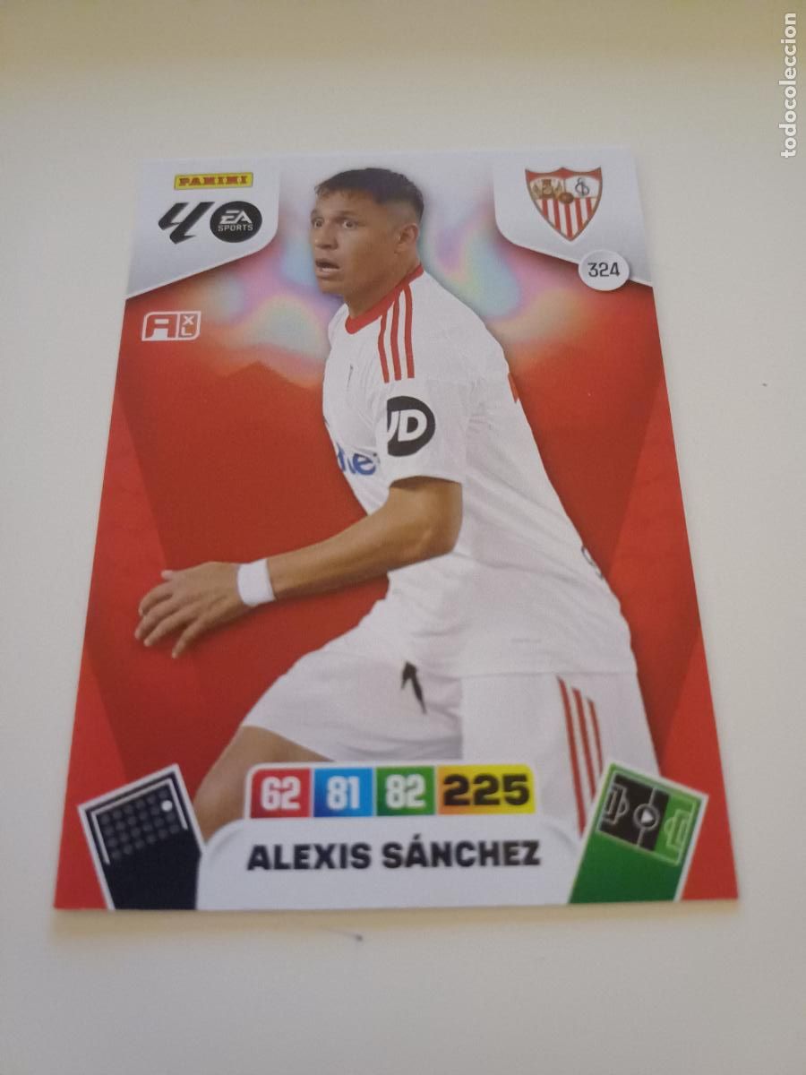 Cromos de F&uacute;tbol: 324 - Alexis S&aacute;nchez - Sevilla Fc