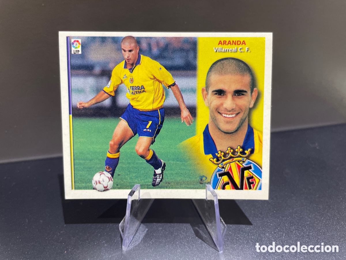 Cromos de F&uacute;tbol: Aranda Liga Este 2002-03 2002 2003 Villarreal perfecto estado