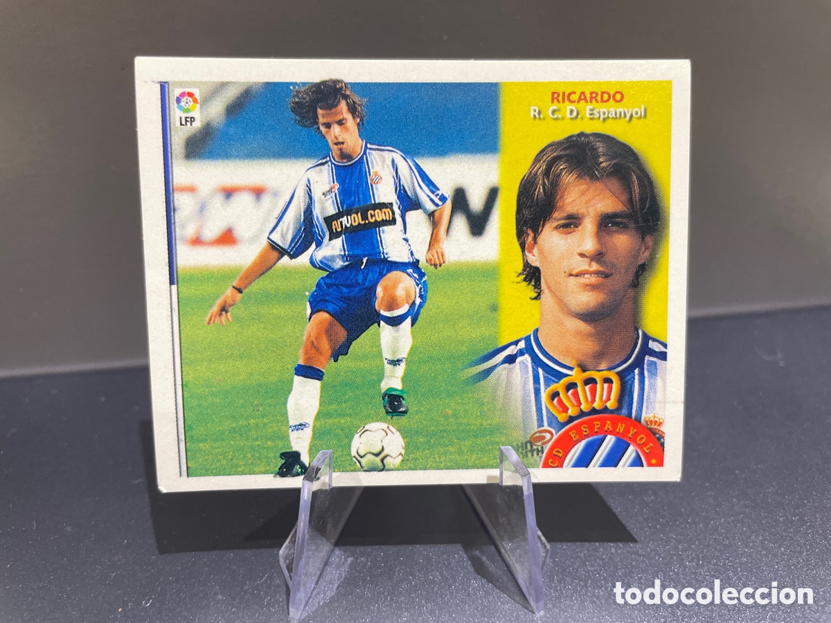 Cromos de F&uacute;tbol: Ricardo Liga Este 2002-03 2002 2003 Espanyol perfecto estado