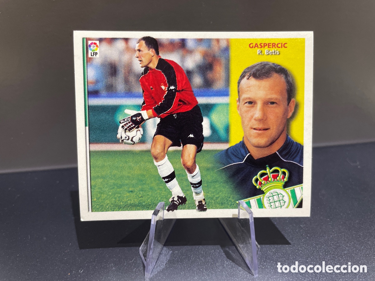 Cromos de F&uacute;tbol: Gaspercic Liga Este 2002-03 2002 2003 Betis perfecto estado