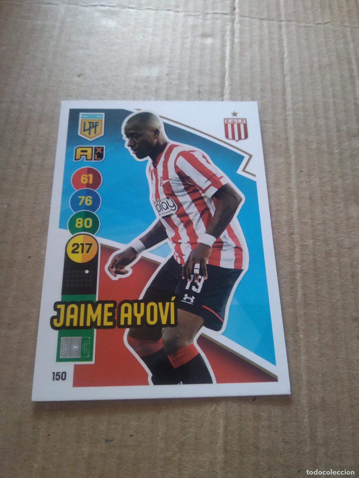 Cromos de F&uacute;tbol: 150 JAIME AYOVI ESTUDIANTES CROMO FUTBOL ARGENTINO PANINI LIGA ARGENTINA 2021 ADRENALYN