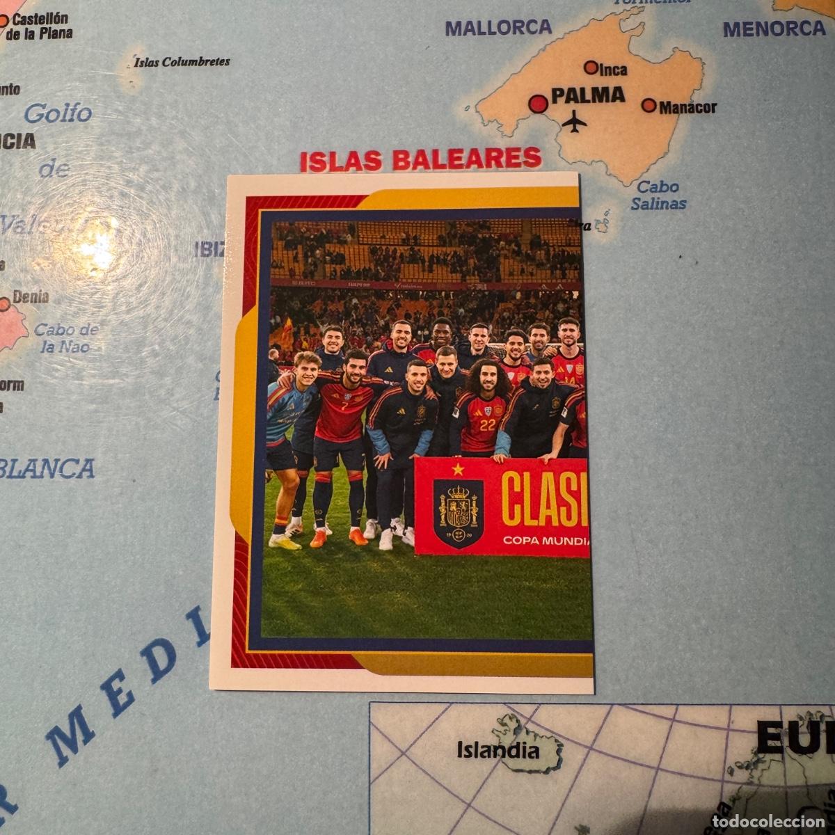 Cromos de F&uacute;tbol: n&uacute;mero 2 de la selecci&oacute;n espa&ntilde;ola &ldquo;Espa&ntilde;a 2026&rdquo; del Carrefour 2026