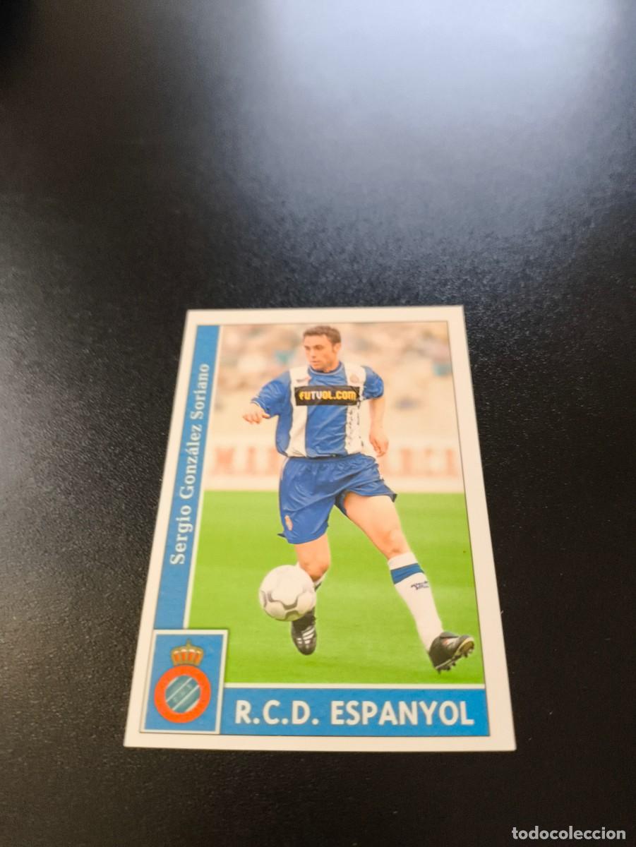 Cromos de F&uacute;tbol: 180 SERGIO BAJA ESPANYOL CROMO DE F&Uacute;TBOL FICHAS LIGA 2001 2002 MUNDICROMO 01 02 NO PANINI ESTE