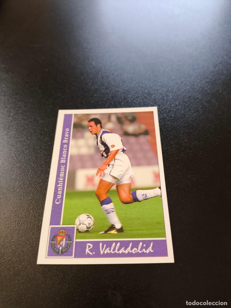 Cromos de F&uacute;tbol: 327 BLANCO ERROR VALLADOLID CROMO DE F&Uacute;TBOL FICHAS LIGA 2001 2002 MUNDICROMO 01 02 NO PANINI ESTE