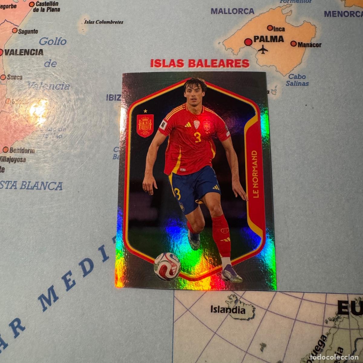 Cromos de F&uacute;tbol: Le Normand n&uacute;mero 26 la selecci&oacute;n espa&ntilde;ola &ldquo;Espa&ntilde;a 2026&rdquo; del Carrefour 2026