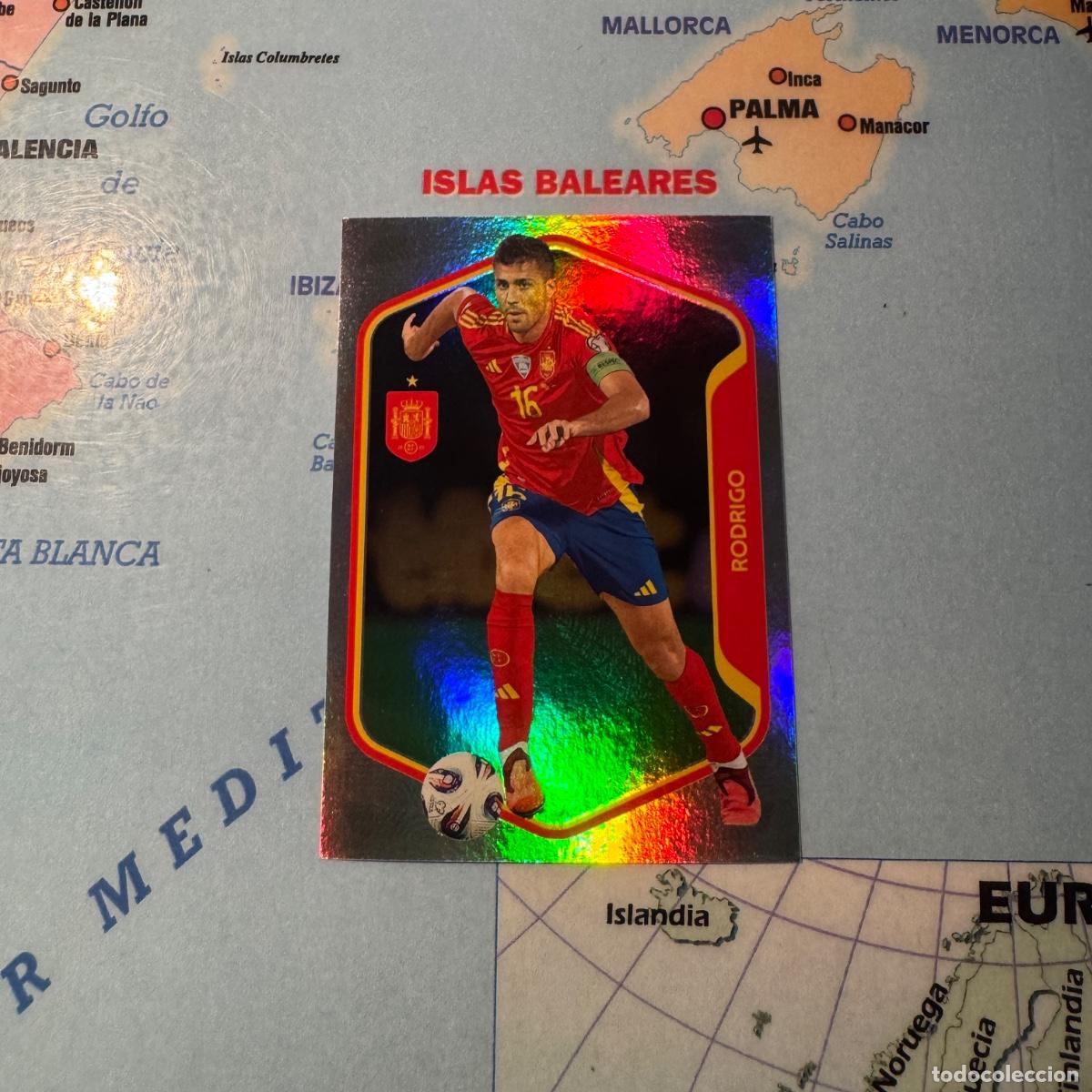 Cromos de F&uacute;tbol: Rodrigo n&uacute;mero 32 la selecci&oacute;n espa&ntilde;ola &ldquo;Espa&ntilde;a 2026&rdquo; del Carrefour 2026