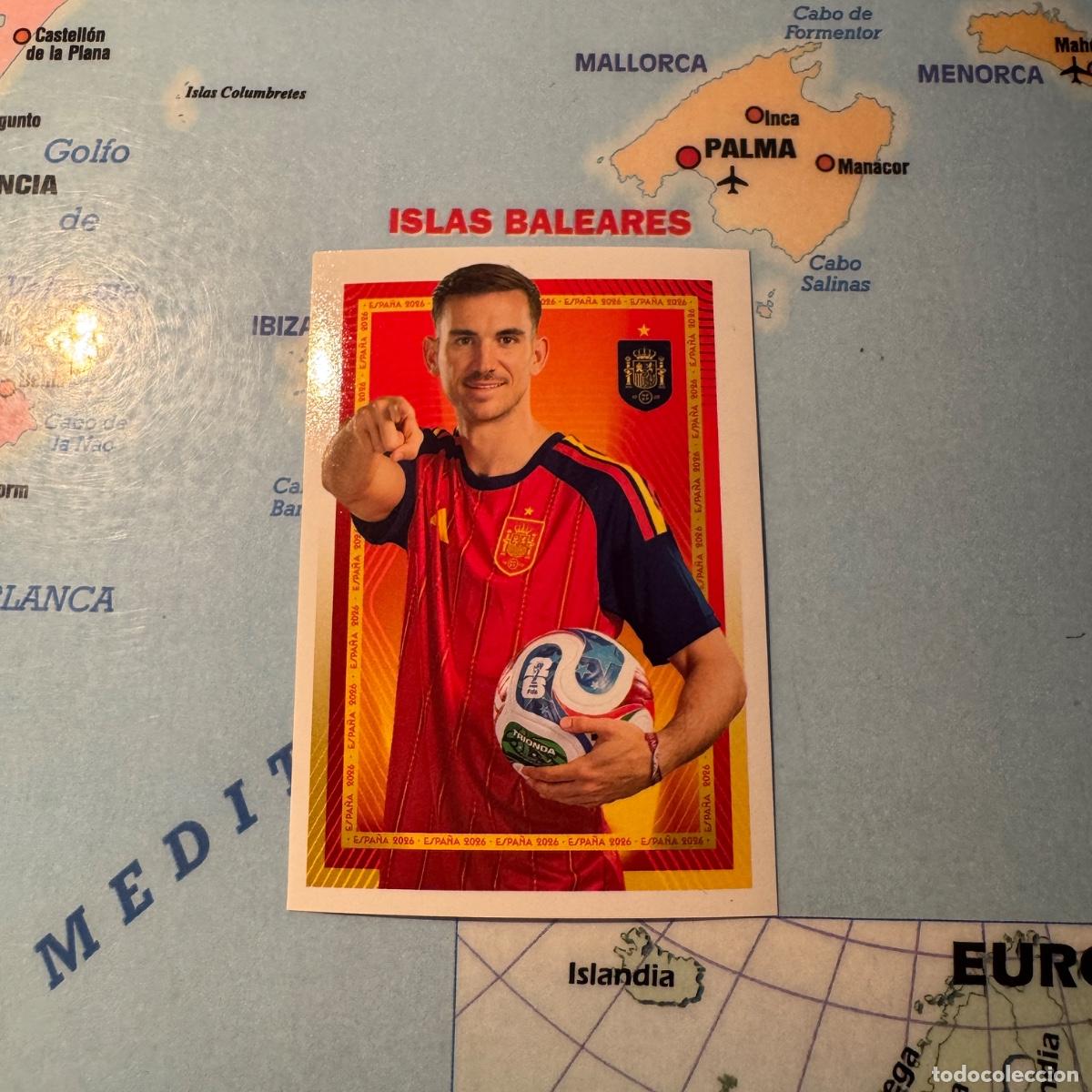 Cromos de Futebol: Fabian n&uacute;mero 35 la selecci&oacute;n espa&ntilde;ola &ldquo;Espa&ntilde;a 2026&rdquo; del Carrefour 2026