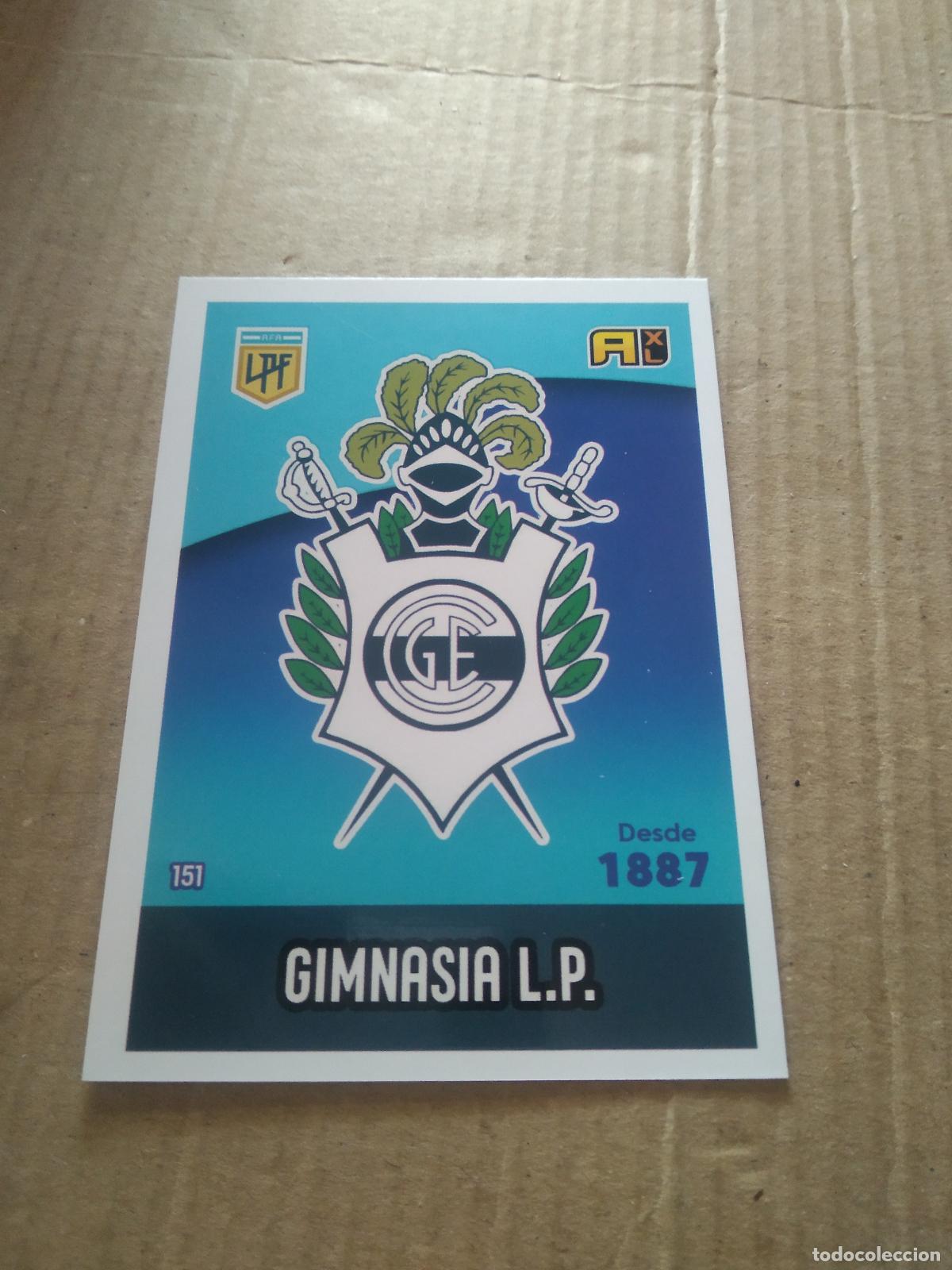Cromos de Futebol: 151 escudo gimnasia CROMO FUTBOL ARGENTINO PANINI LIGA ARGENTINA 2021 ADRENALYN