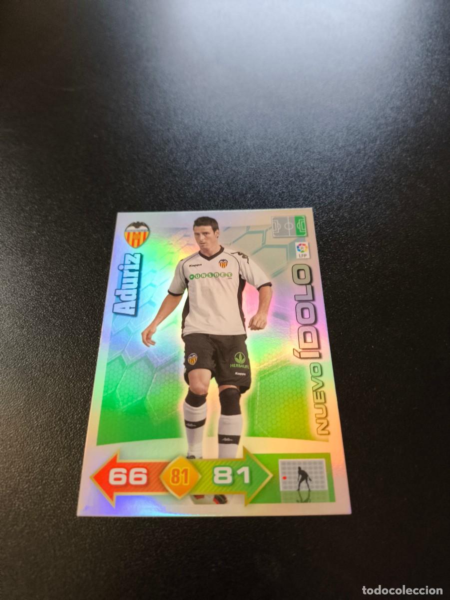 Cromos de Futebol: ADURIZ VALENCIA NUEVO &Iacute;DOLO PANINI LIGA ADRENALYN XL 2010 2011 10 11 NO ESTE MEGACRACKS