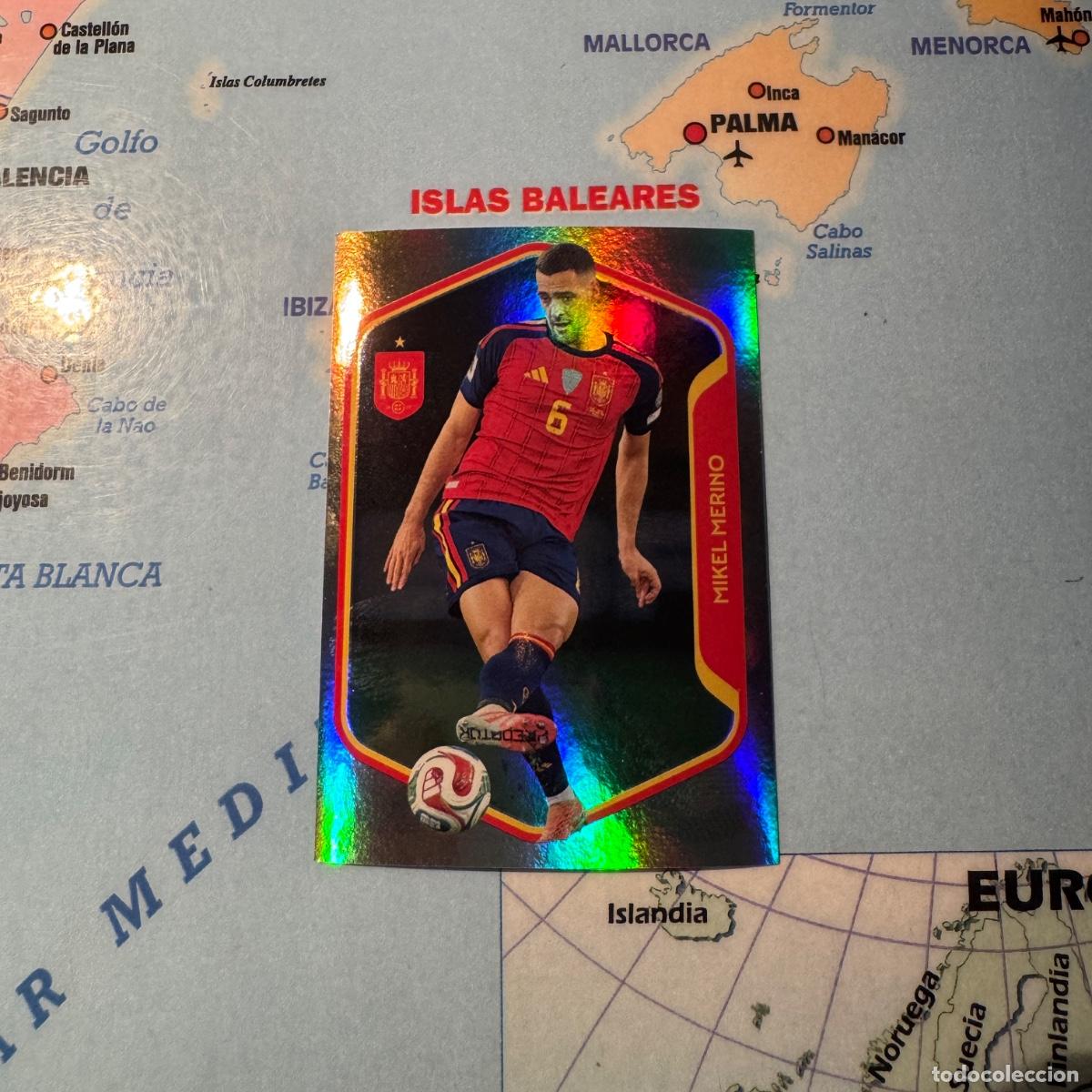 Cromos de Futebol: Merino n&uacute;mero 42 la selecci&oacute;n espa&ntilde;ola &ldquo;Espa&ntilde;a 2026&rdquo; del Carrefour 2026