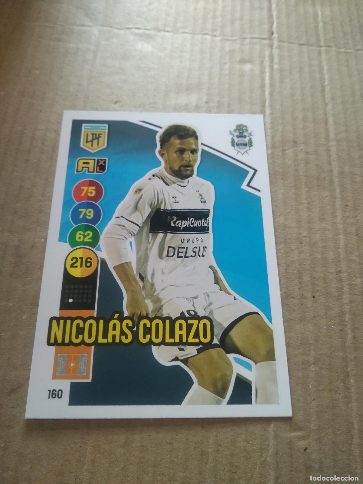 Cromos de Futebol: 160 NICOLAS COLAZO gimnasia CROMO FUTBOL ARGENTINO PANINI LIGA ARGENTINA 2021 ADRENALYN