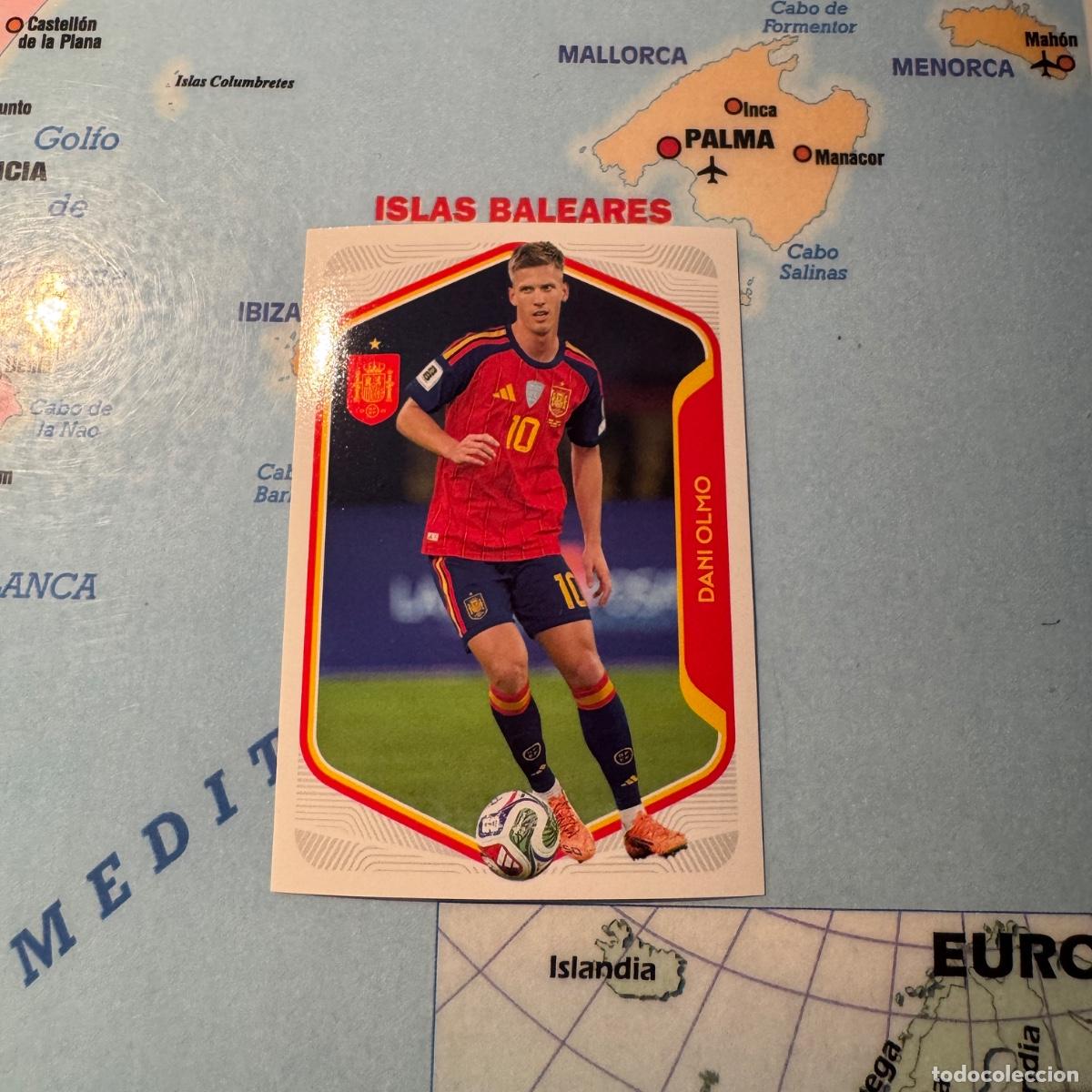 Cromos de Futebol: Dani Olmo n&uacute;mero 48 la selecci&oacute;n espa&ntilde;ola &ldquo;Espa&ntilde;a 2026&rdquo; del Carrefour 2026
