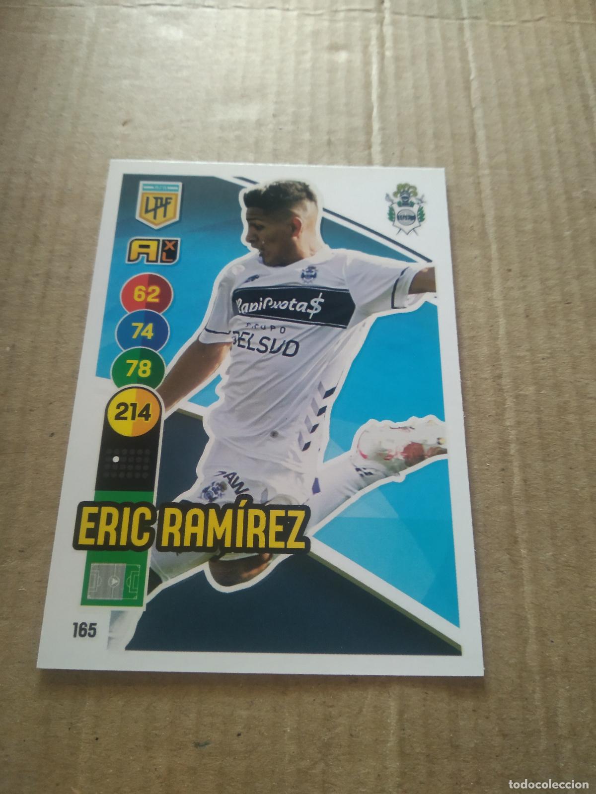 Cromos de F&uacute;tbol: 165 ERIC RAMIREZ gimnasia CROMO FUTBOL ARGENTINO PANINI LIGA ARGENTINA 2021 ADRENALYN