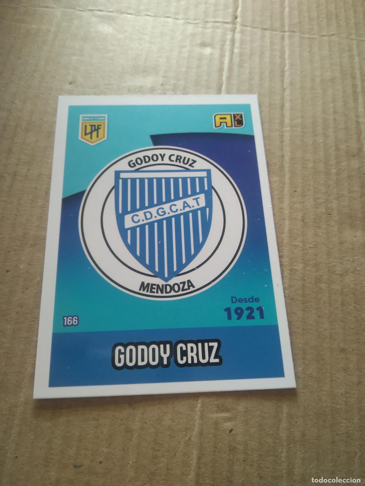 Cromos de F&uacute;tbol: 166 GODOY CRUZ gimnasia CROMO FUTBOL ARGENTINO PANINI LIGA ARGENTINA 2021 ADRENALYN