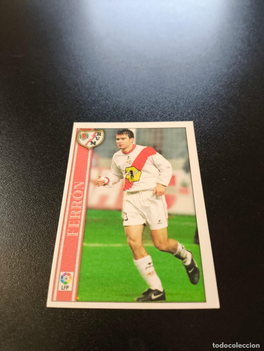 Cromos de F&uacute;tbol: 177 FERRON BAJA RAYO VALLECANO MUNDICROMO 2000-2001 / 00-01 NO PANINI LIGA ESTE
