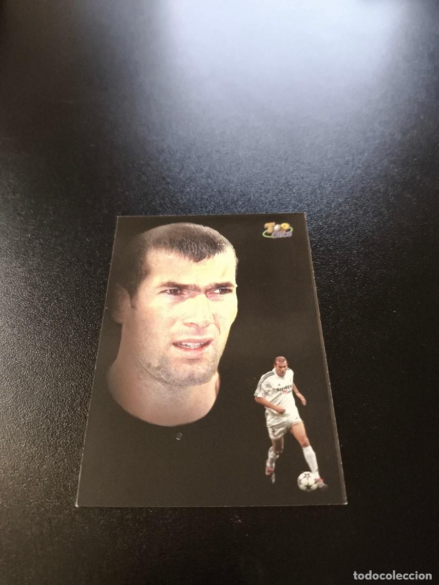 Cromos de F&uacute;tbol: 618 ZIDANE TOP REAL MADRID MUNDICROMO FICHAS LIGA FUTBOL 2003 2004 03 04