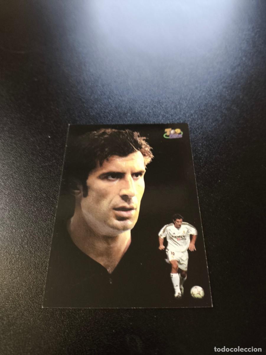Cromos de F&uacute;tbol: 616 LUIS FIGO TOP REAL MADRID MUNDICROMO FICHAS LIGA FUTBOL 2003 2004 03 04