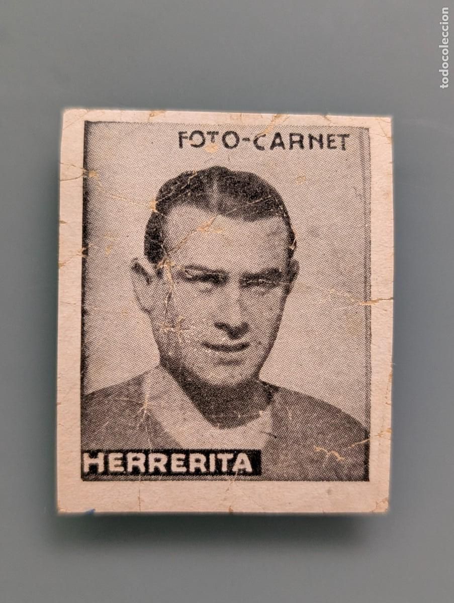 Cromos de F&uacute;tbol: RARO CROMO HERRERITA REAL OVIEDO 942 1943 1942-43 ED CISNE LIBRETA DEPORTIVA ASTURIAS GIJON