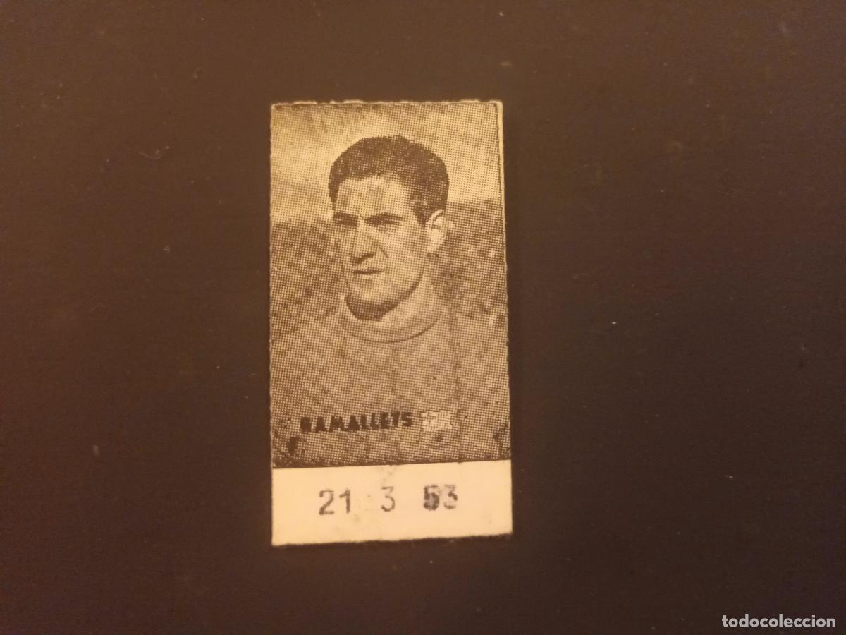Football Stickers: TIKET PESO CASA PLANCHADELL VALENCIA. CROMO FUTBOL CLUB BARCELONA RAMALLETS
