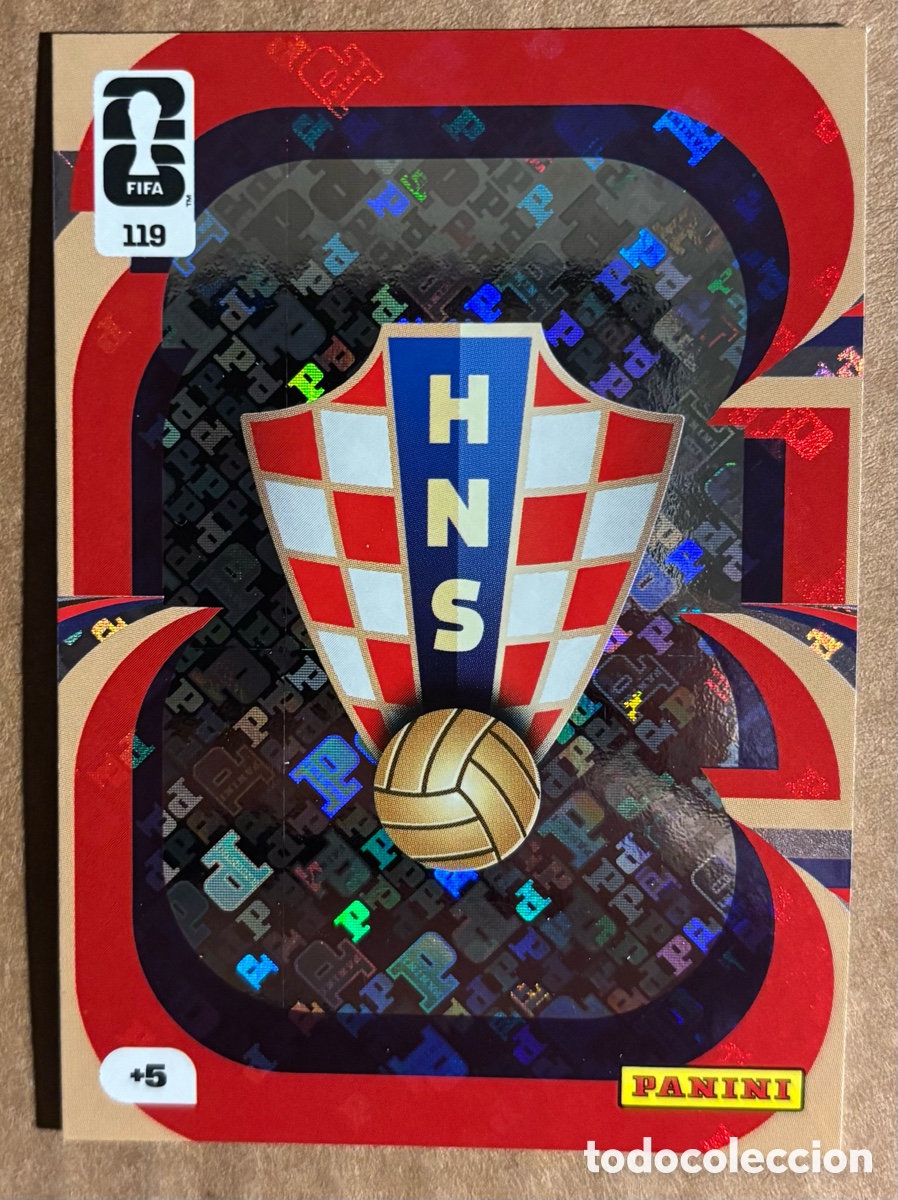 Figurine di Calcio: ESCUDO DE CROACIA. CARTA PANINI ADRENALYN XL FIFA WORLD CUP 2026. #119.