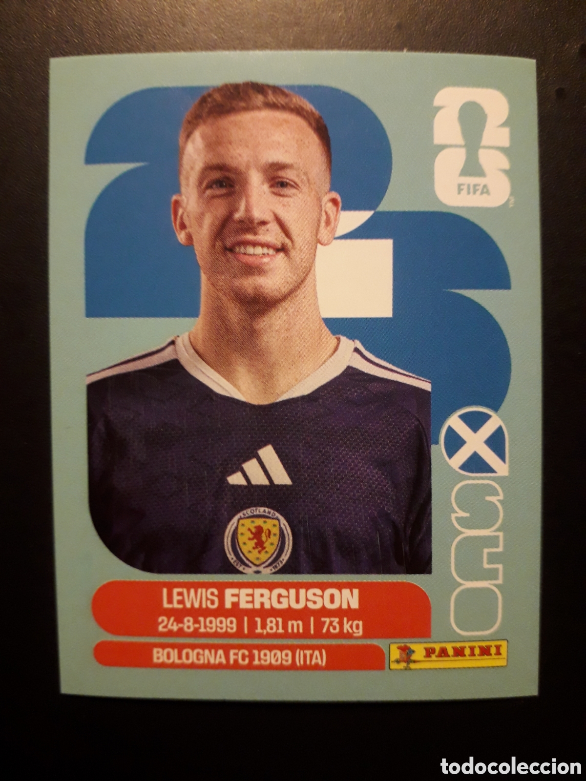 Cromos de F&uacute;tbol: FERGUSON ESCOCIA SCO 14 MUNDIAL F&Uacute;TBOL 2026 FIFA WORLD CUP PANINI SIN PEGAR PEDIDO M&Iacute;NIMO 3&euro;