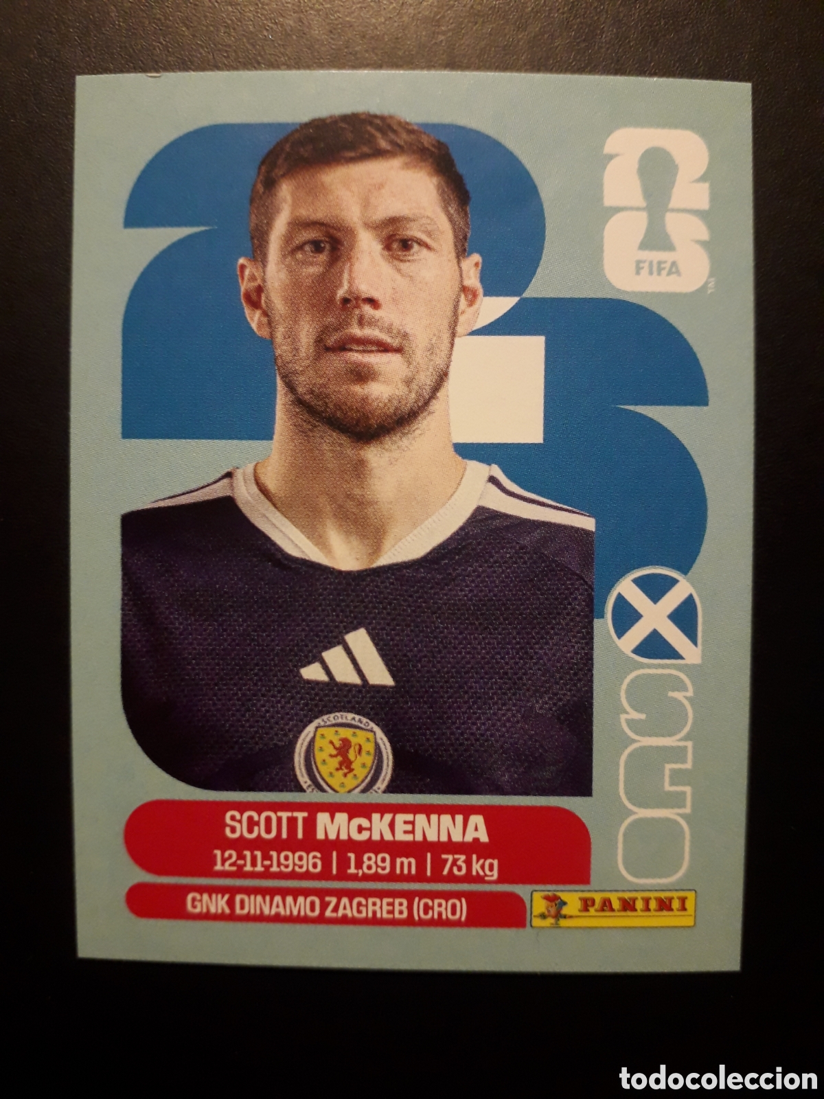 Cromos de F&uacute;tbol: McKENNA ESCOCIA SCO 7 MUNDIAL F&Uacute;TBOL 2026 FIFA WORLD CUP PANINI SIN PEGAR PEDIDO M&Iacute;NIMO 3&euro;