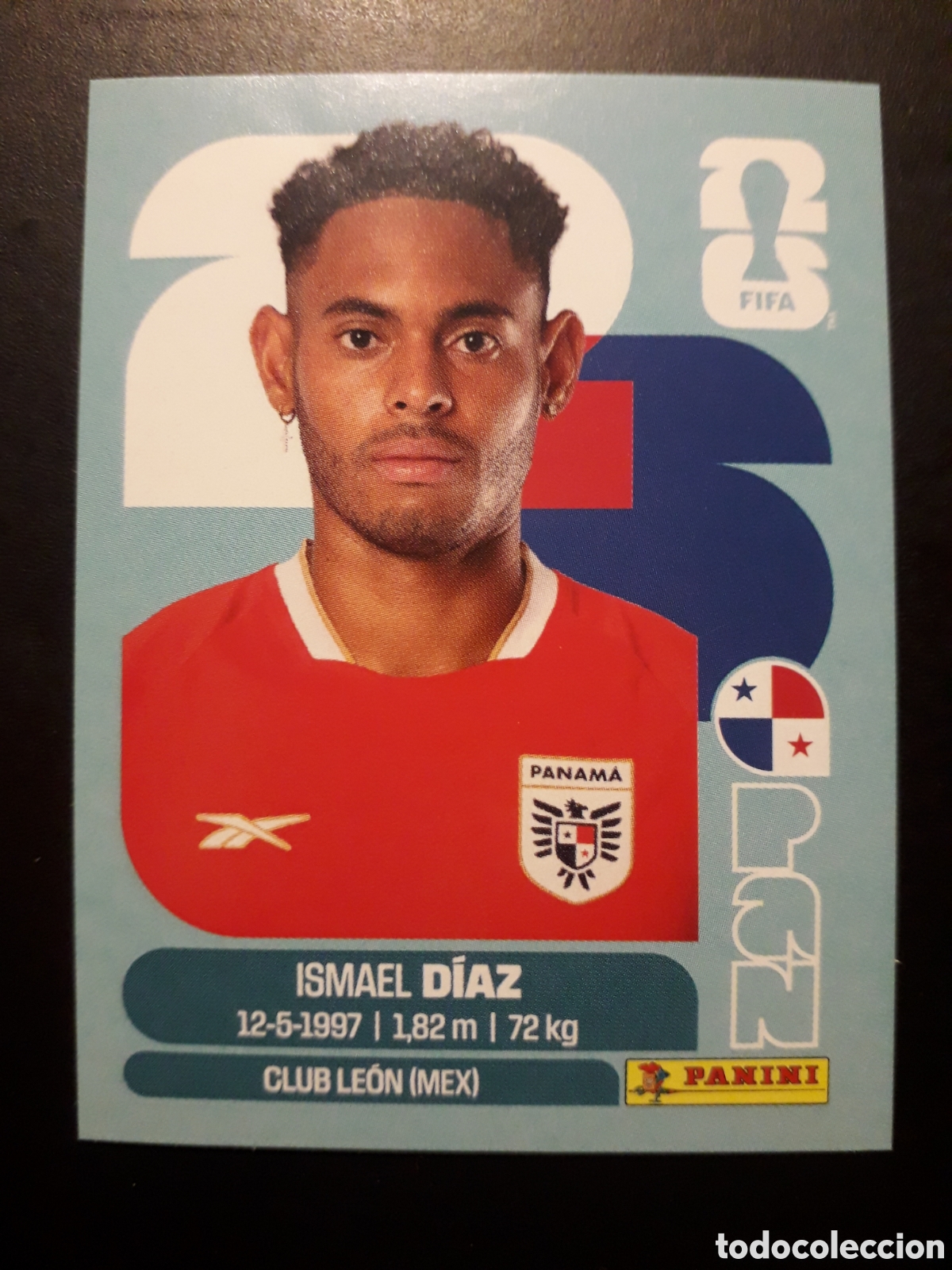 Cromos de F&uacute;tbol: D&Iacute;AZ PANAM&Aacute; PAN 16 MUNDIAL F&Uacute;TBOL 2026 FIFA WORLD CUP PANINI SIN PEGAR PEDIDO M&Iacute;NIMO 3&euro;