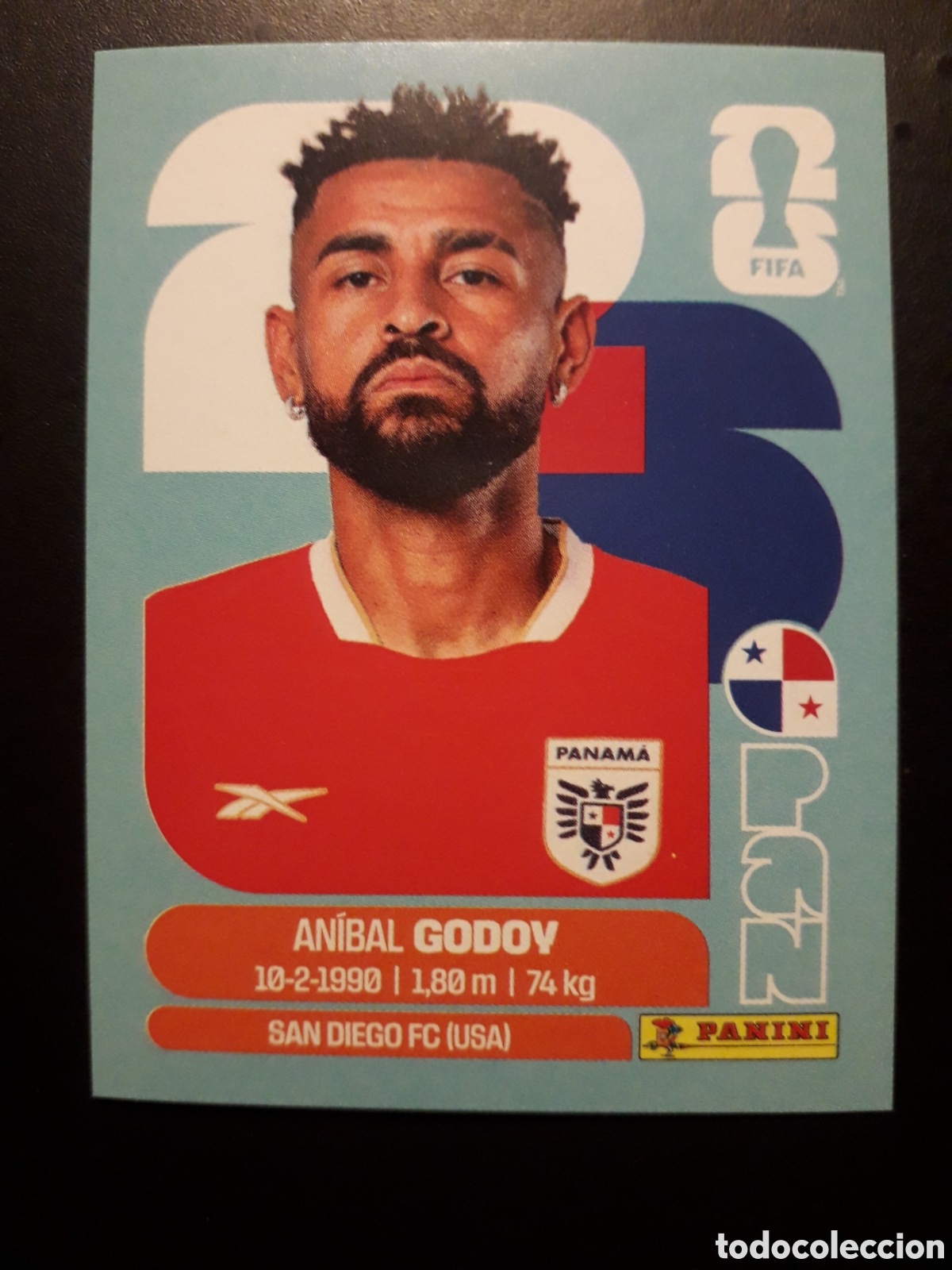 Cromos de F&uacute;tbol: GODOY PANAM&Aacute; PAN 11 MUNDIAL F&Uacute;TBOL 2026 FIFA WORLD CUP PANINI SIN PEGAR PEDIDO M&Iacute;NIMO 3&euro;.