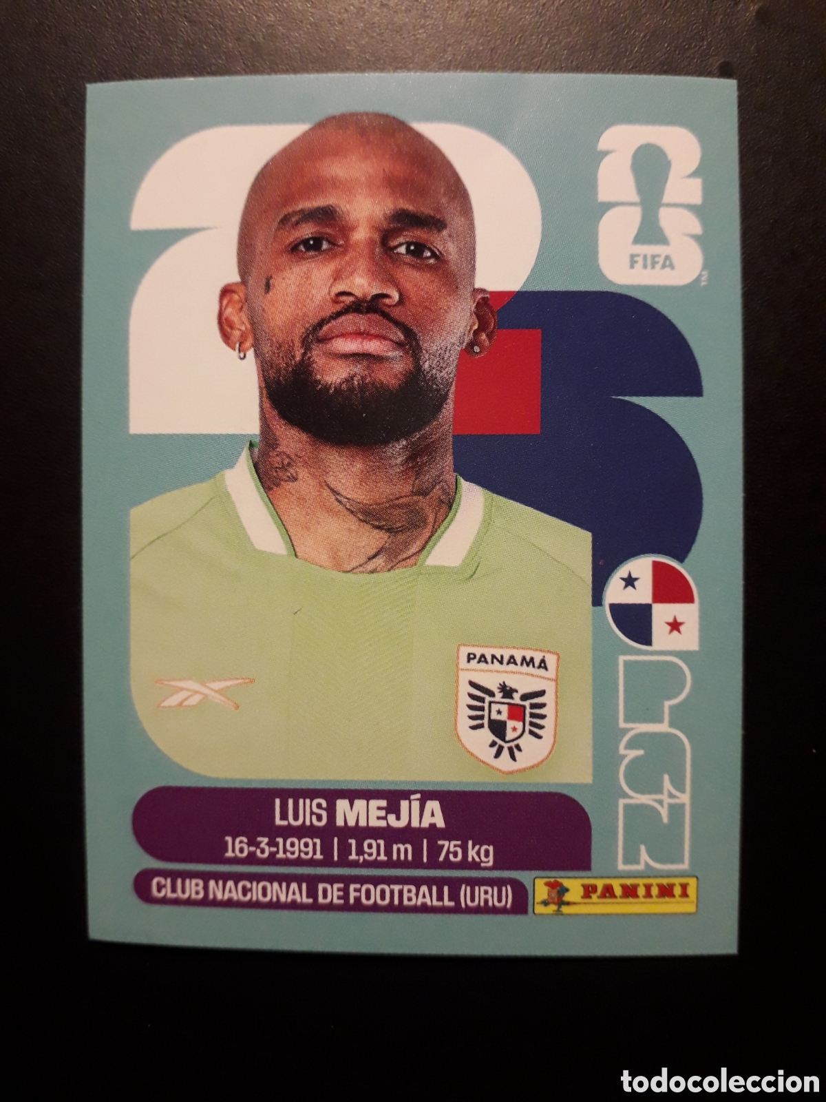 Cromos de F&uacute;tbol: MEJ&Iacute;A PANAM&Aacute; PAN 3 MUNDIAL F&Uacute;TBOL 2026 FIFA WORLD CUP PANINI SIN PEGAR PEDIDO M&Iacute;NIMO 3&euro;