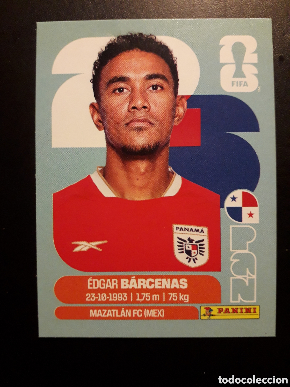 Cromos de F&uacute;tbol: B&Aacute;RCENAS PANAM&Aacute; PAN 14 MUNDIAL F&Uacute;TBOL 2026 FIFA WORLD CUP PANINI SIN PEGAR PEDIDO M&Iacute;NIMO 3&euro;