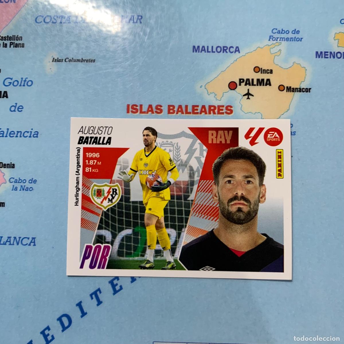 Football Stickers: Batalla n&uacute;mero 3 del rayo vallecano cromo liga este 25-26 2025-2026