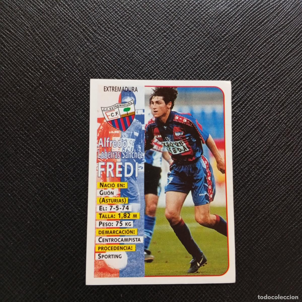 Cromos de F&uacute;tbol: 345 FREDI EXTREMADURA PANINI 1998 1999 CROMO FUTBOL 98 99 - SIN PEGAR - A151 PG28