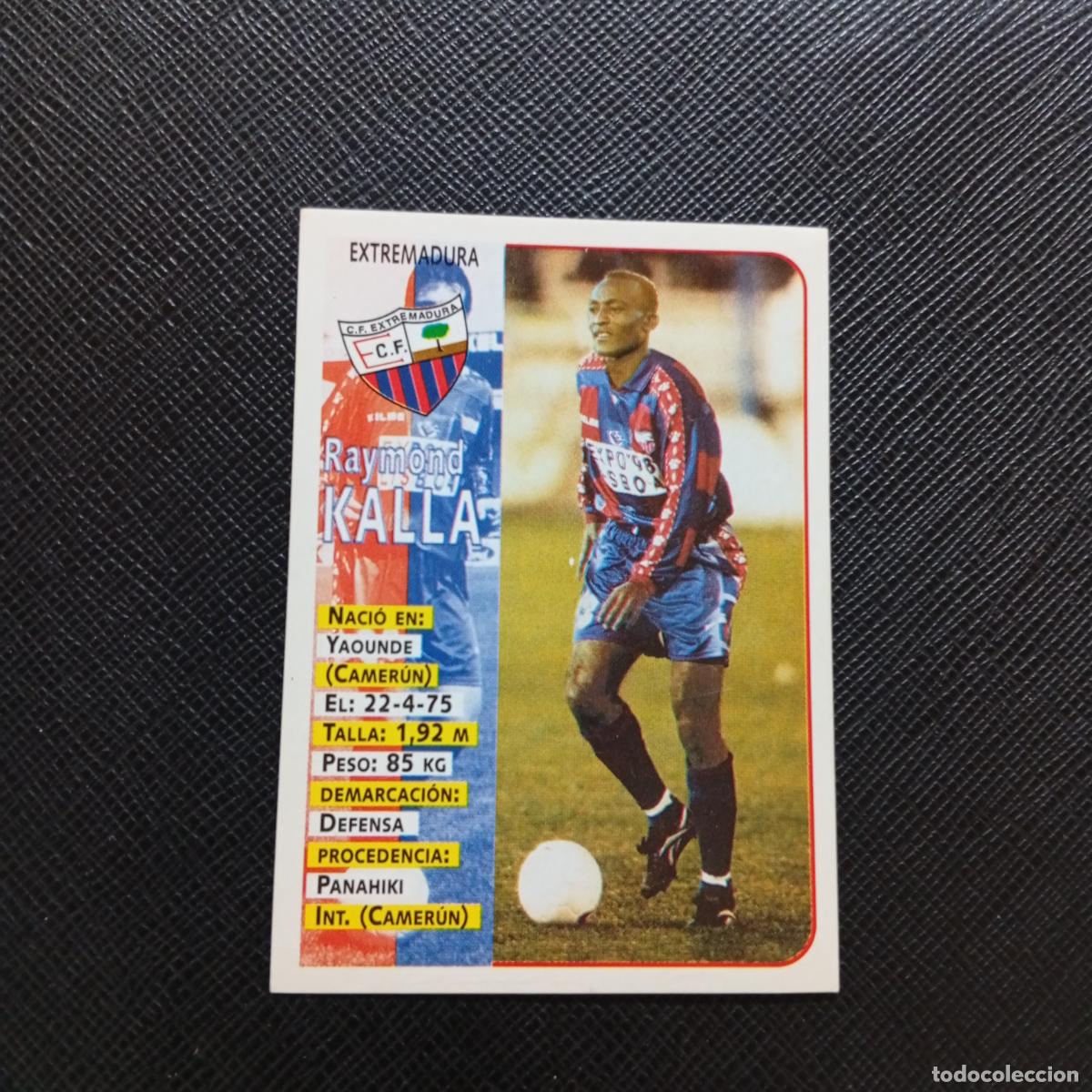 Cromos de F&uacute;tbol: 345 KALLA EXTREMADURA PANINI 1998 1999 CROMO FUTBOL 98 99 - SIN PEGAR - A151 PG28 VERSION