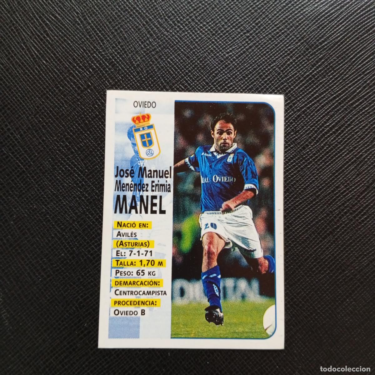 Cromos de F&uacute;tbol: 358 MANEL OVIEDO PANINI 1998 1999 CROMO FUTBOL 98 99 - SIN PEGAR - A151 PG37
