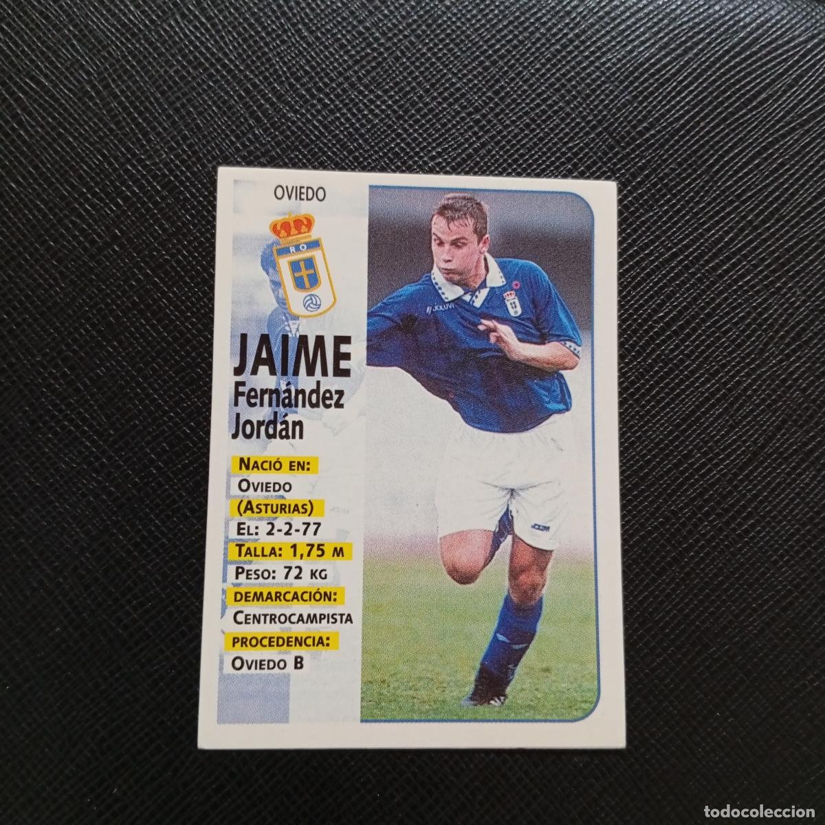 Cromos de F&uacute;tbol: 363 JAIME OVIEDO PANINI 1998 1999 CROMO FUTBOL 98 99 - SIN PEGAR - A151 PG37